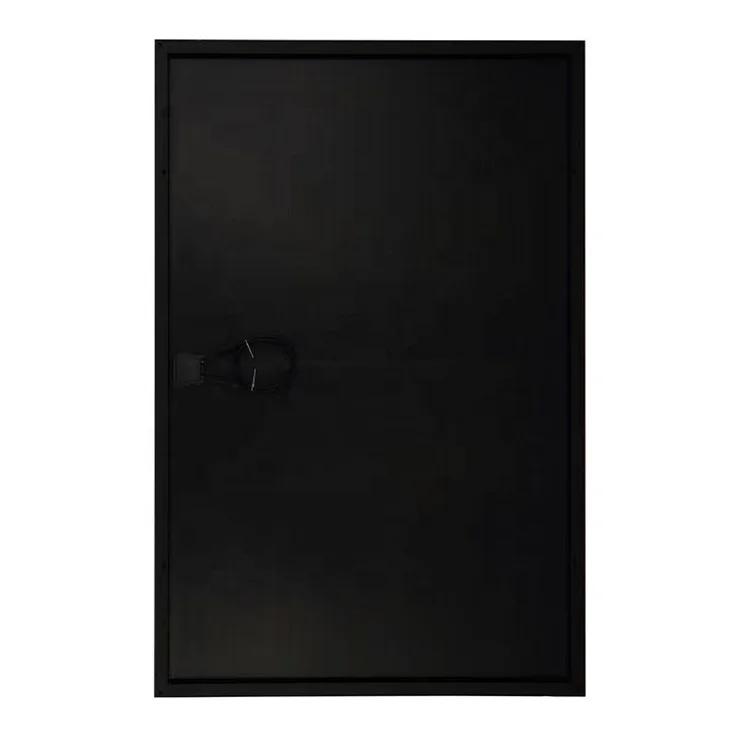 EU 500 Watt 550W 555W 600W Monocrytalline Solar Panel Full Black Shingle with Half Cell & PERC Type Black on Black Design