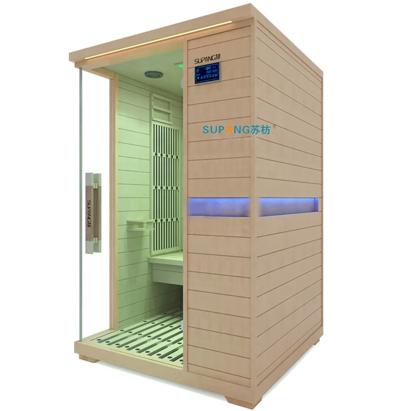 Two Persons Infrared Sauna Kits Portable Hemlock Infrared Heaters traditional sauna Far Infrared Dry Sauna