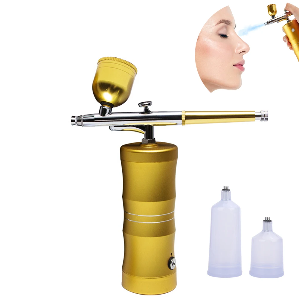Hot Selling Makeup Cake Nail Machine Mini Compressor Cordless For Decorating Cakes Airbrush