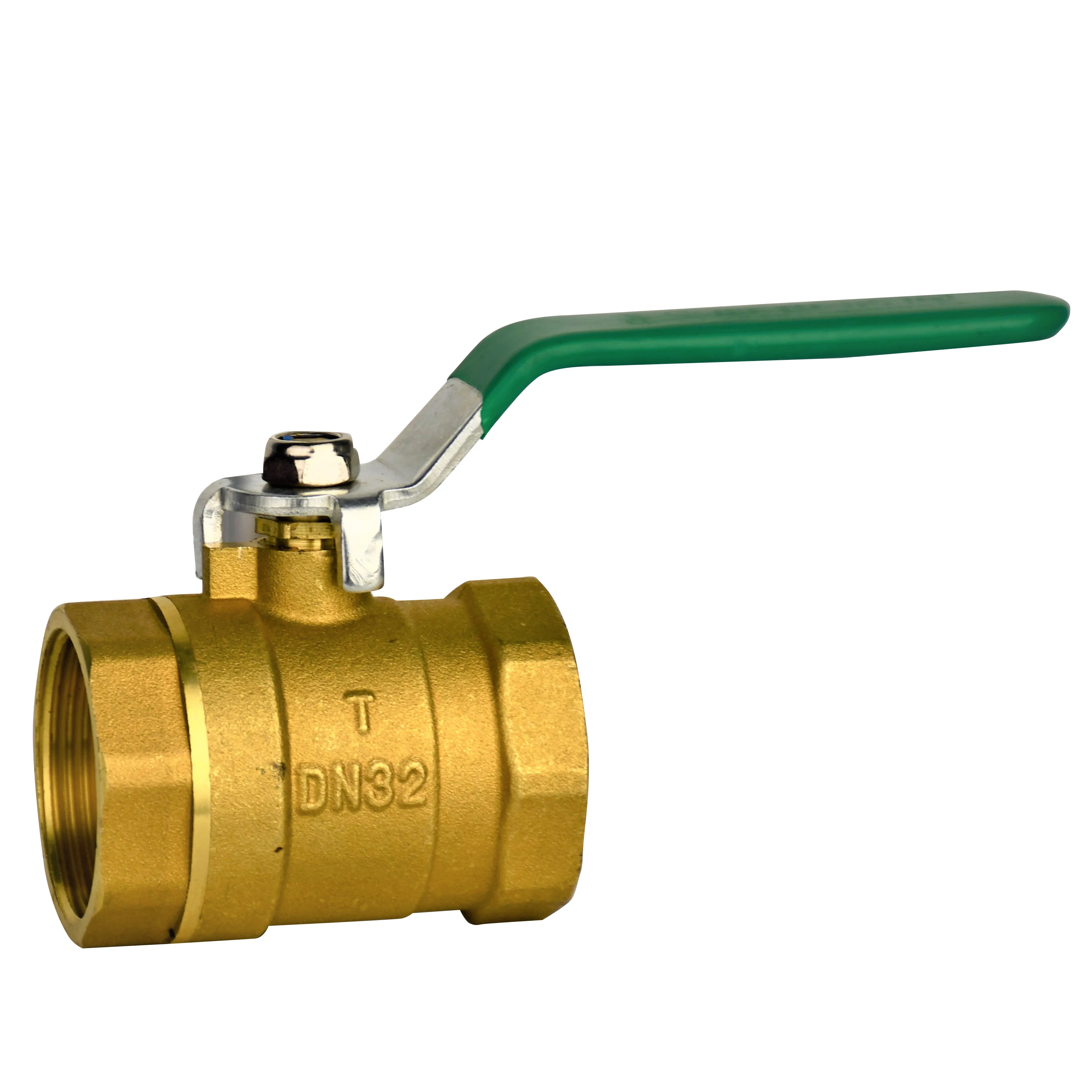 PPR Double Union on-off valve two end hot melt copper ball valve