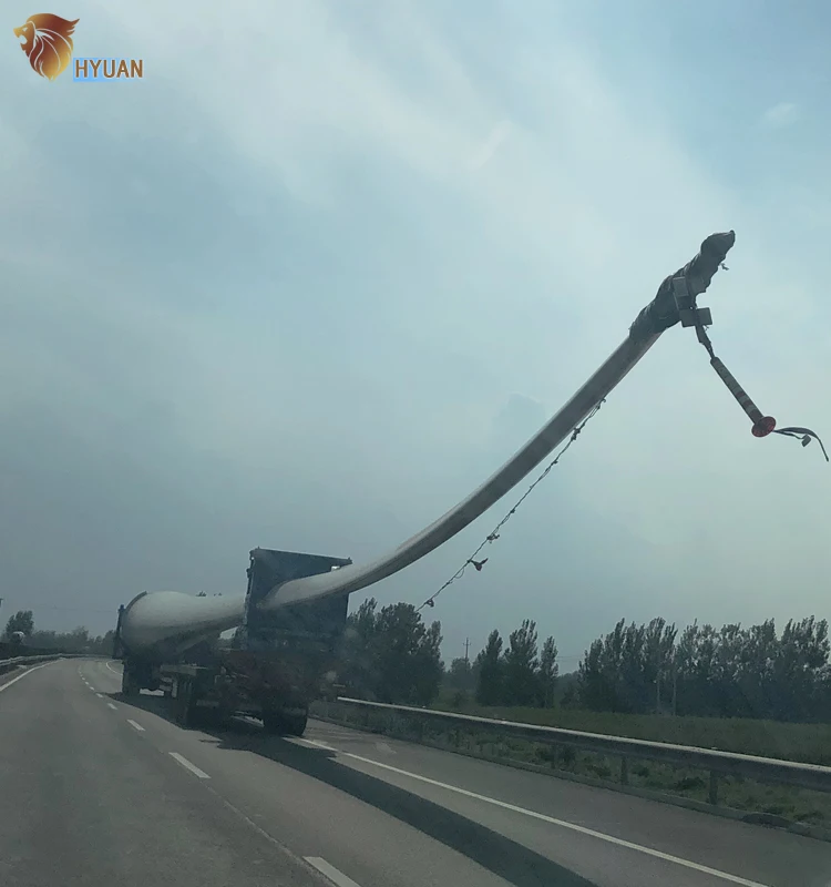 4 линии 8 осей 120T полуприцеп Электрический вентилятор транспортировка