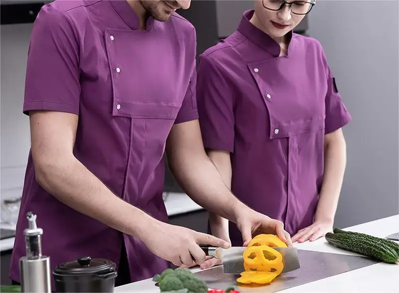 Cheap Wholesale Chef Uniform Work Clothes Suitable For Multiple Scenarios