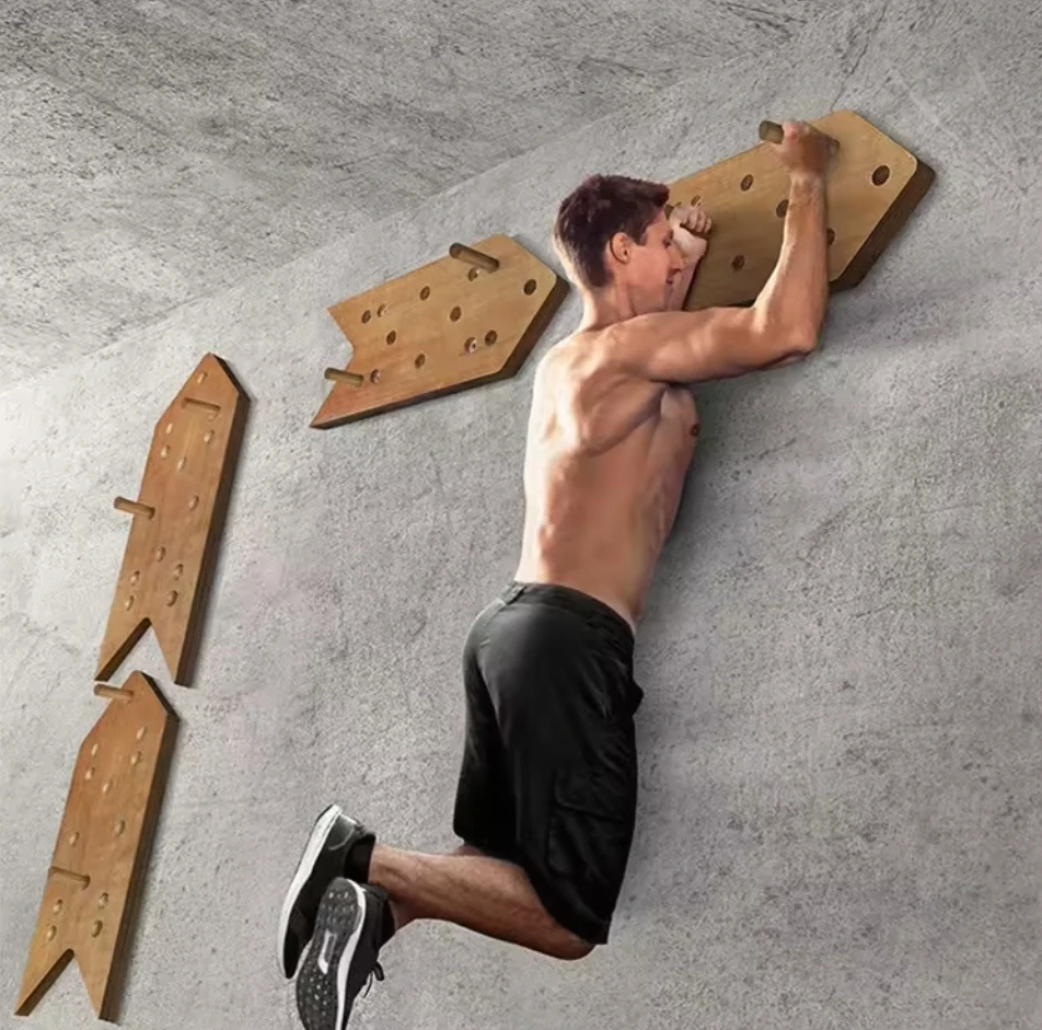 Hot selling, customizable sports wooden fingerboard for fitness, indoor climbing fingerboard