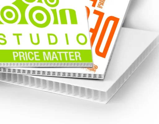 4 mm 5 mm Outdoor 18*24' with H Wire Stake Printing PP Plastic Corrugated Hollow Yard Signs