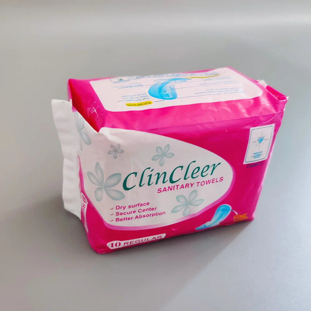 Sanitary Napkin Ladies Pad With Anion Core for Women Disposable Pads