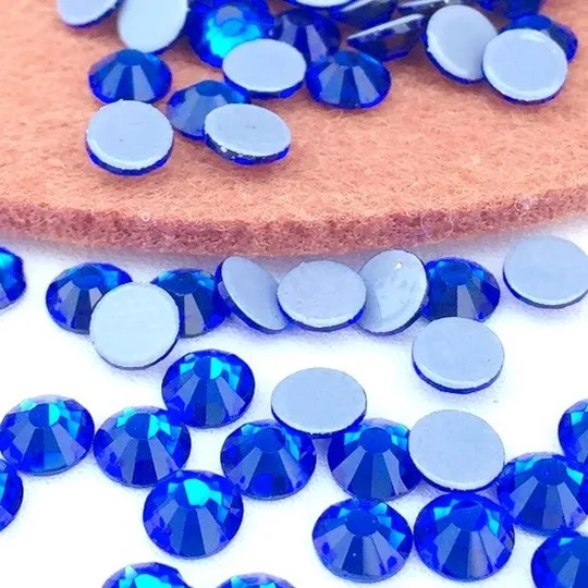 Wholesale Mix Size Strass Flatback Crystal Stone Color Glass Nail Rhinestones 1400 Rhinestones for Nail