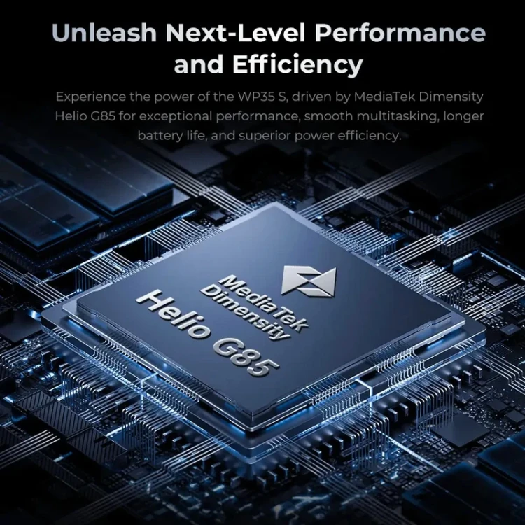 Black Friday Oukitel WP35 S 4G Rugged Phone 6GB+256GB 11000mAh 6.56 inch Android 14 MediaTek NFC Mobile Phones