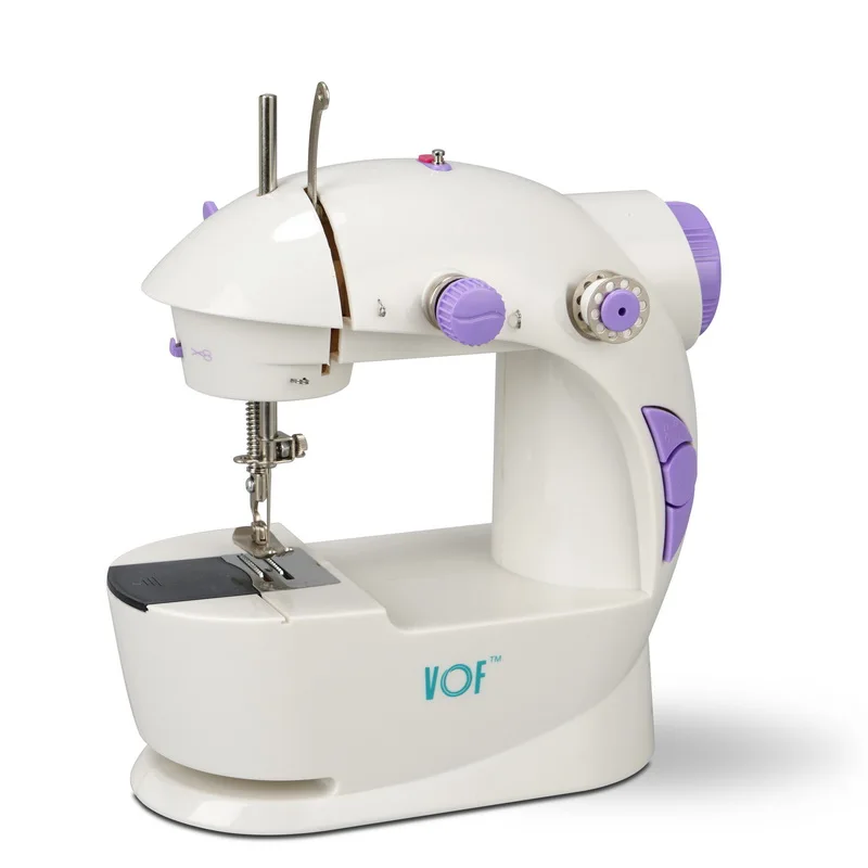 China FHSM 201 mini electronic hand held flatlock coverstitch sewing machine