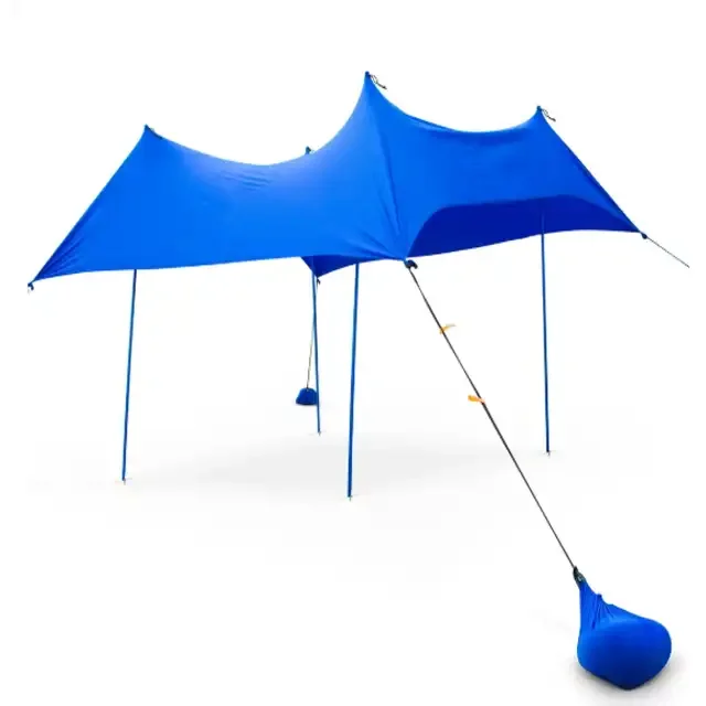 Light Shade Beach Tent Sun Shelter Portable Premium Camping Outdoor Ins seaside beach Outdoor Glamping  pacific play Beach Tent