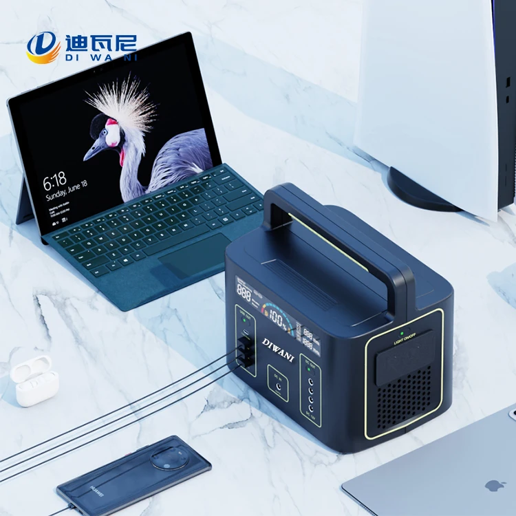 Lifepo4 lithium phosphate online UPS Solar portable power Generator 500W  Power Bank