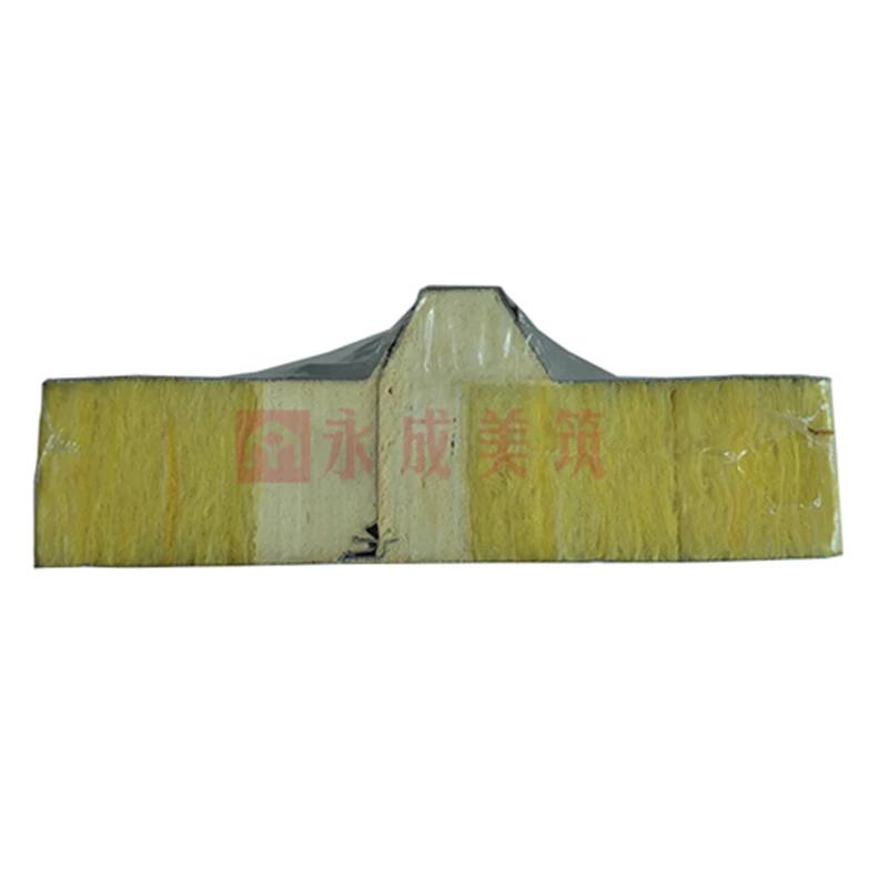 Factory price high quality rock wool board silver insulation wall board