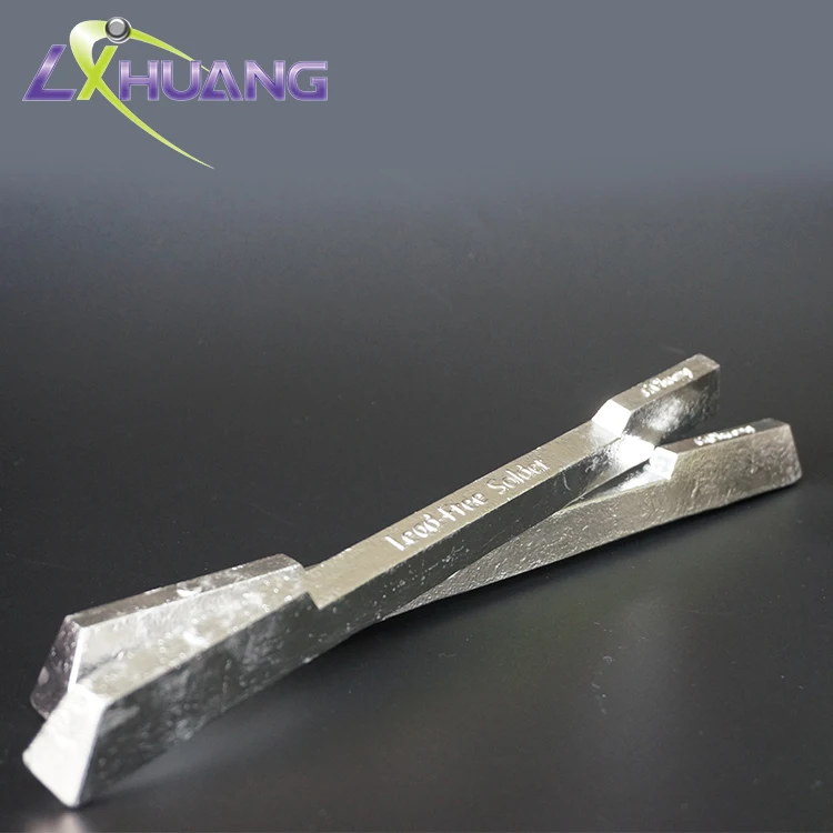 Lichuang tin bismuth solder bar sn42/bi58 low temperature melting point lead free welding rod for electronicproducts