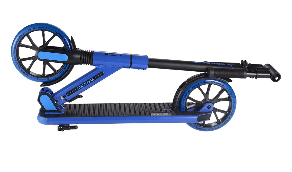 Wholesale folding mini kick scooter for adults 2 wheel 200mm daily transport exercise