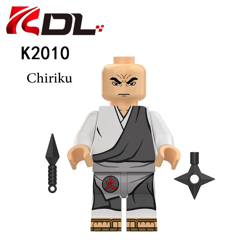 KDL802 Narutos Anime Characters Uchiha Shisui Itachi Chiriku Neji Minifigs Building Block Mini Figures Kids Blocks Toys