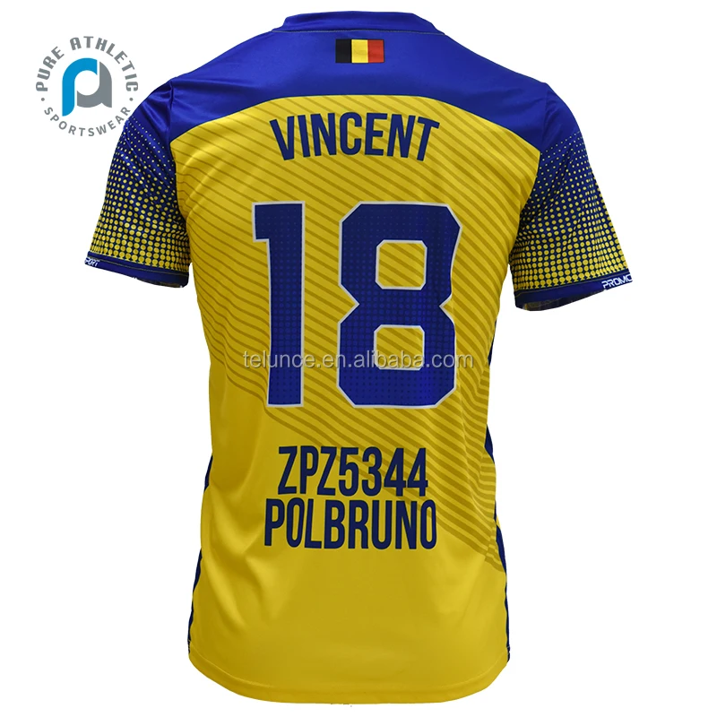 Pure 2023 Custom sublimation men Soccer jersey set team training football wear player quality soccer jerseys for for kids youth