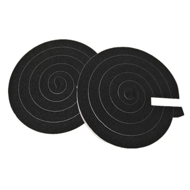 Mesh adhesive automotive foam tape EPDM weather stripping door seal strip