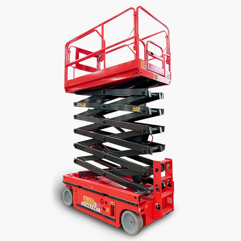 Automatic Mobile Lifting Platform Electric Lift Table 16M Elevator Scissor Lift Table Cuntomizes