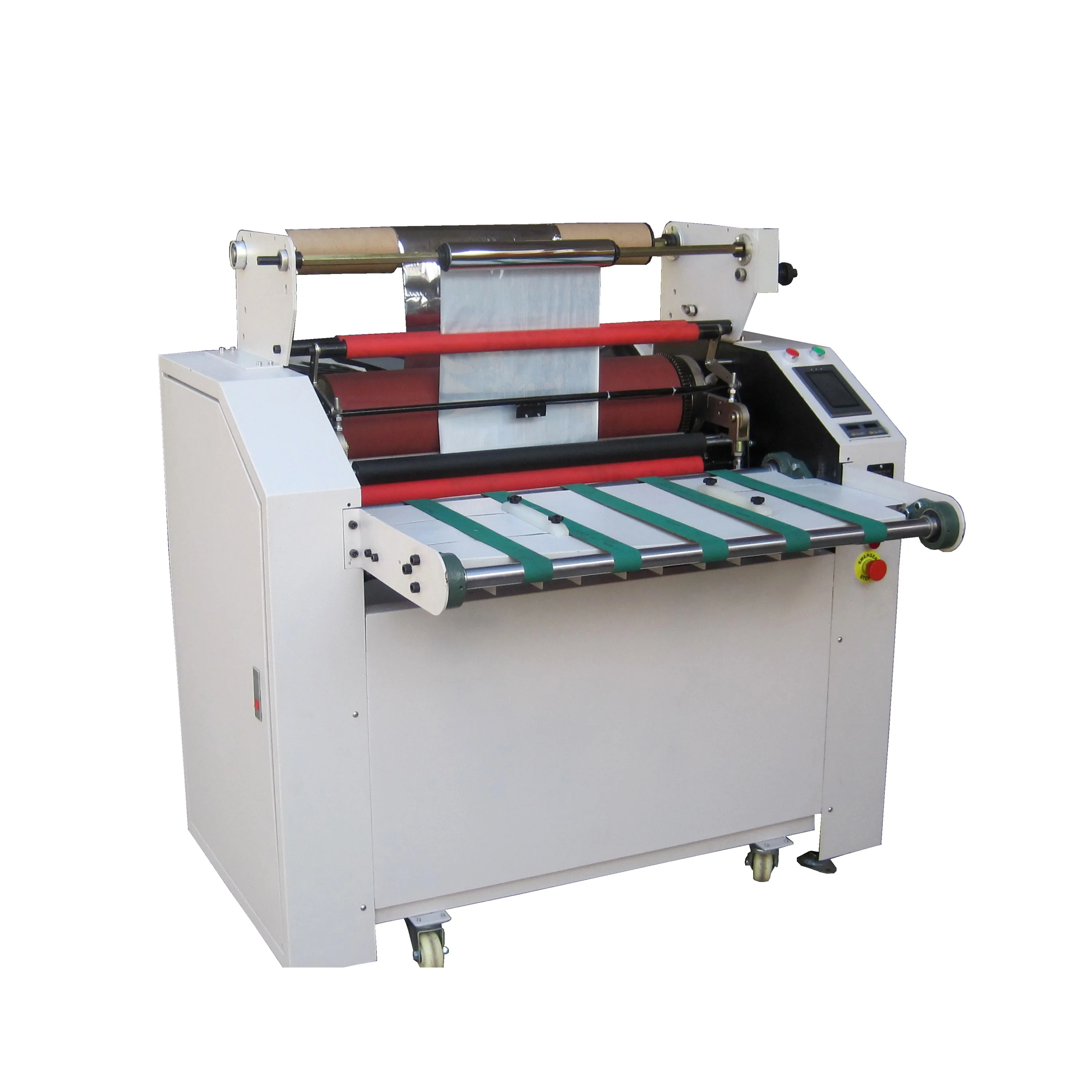 Factory price 24 inch  sheet board surface gilding machine with adjustable temperature