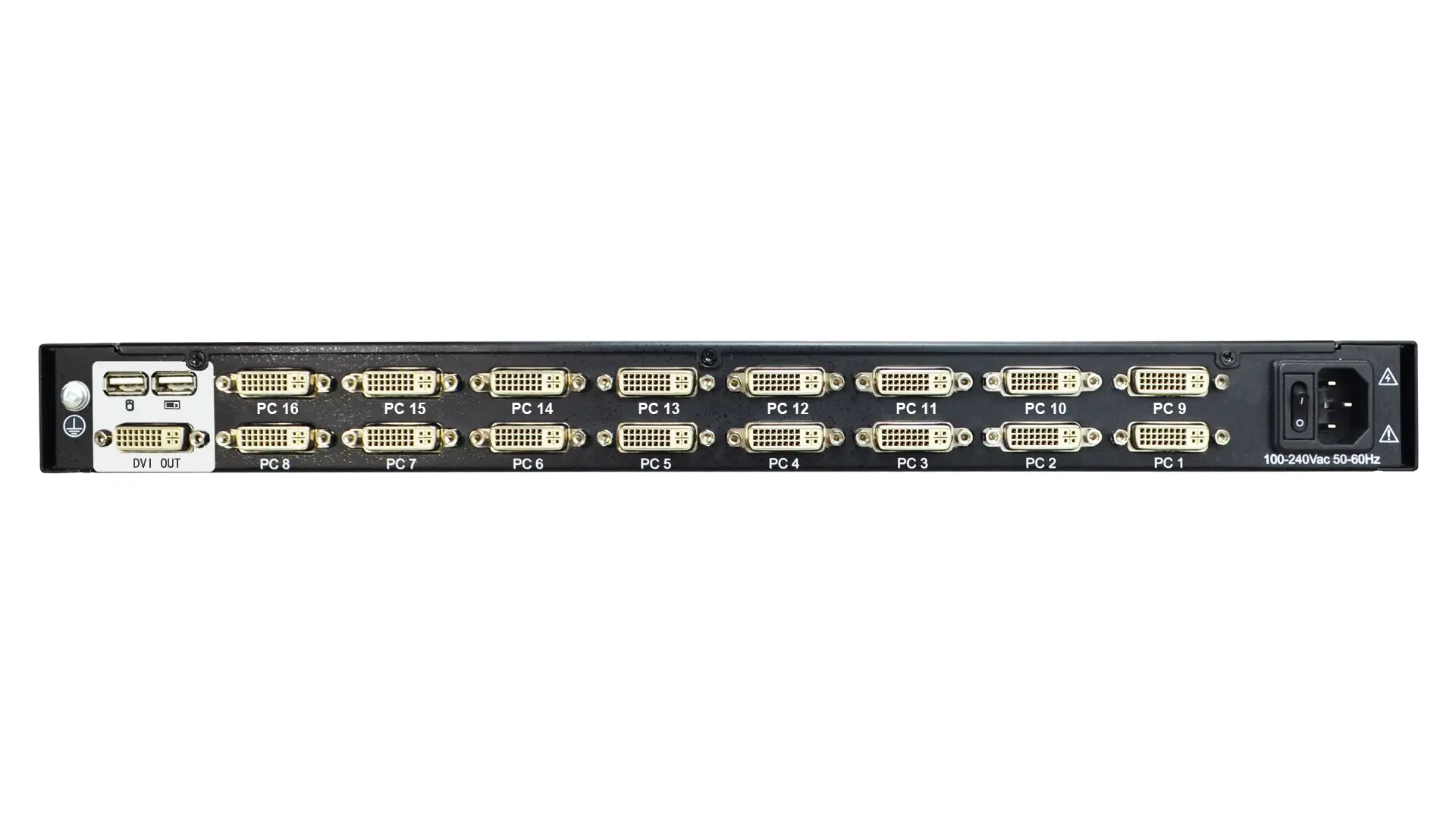 10 портов kvm переключатель 17 дюймов LCD VGA 16 стойки 1U экран KVM консоль