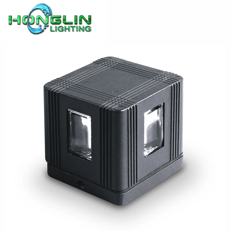 1 degree outdoor wtatepoor 4W 3000K 4000W 6000KCross light wall light