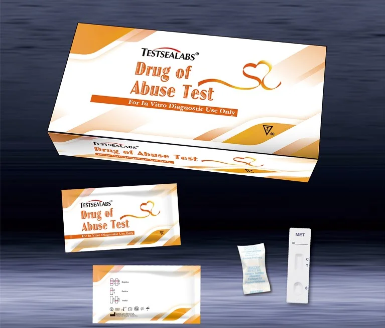
Testsealabs One step rapid test Urine or Saliva AMP Amphetamine rapid test kit Drug of Abuse Rapid Test 