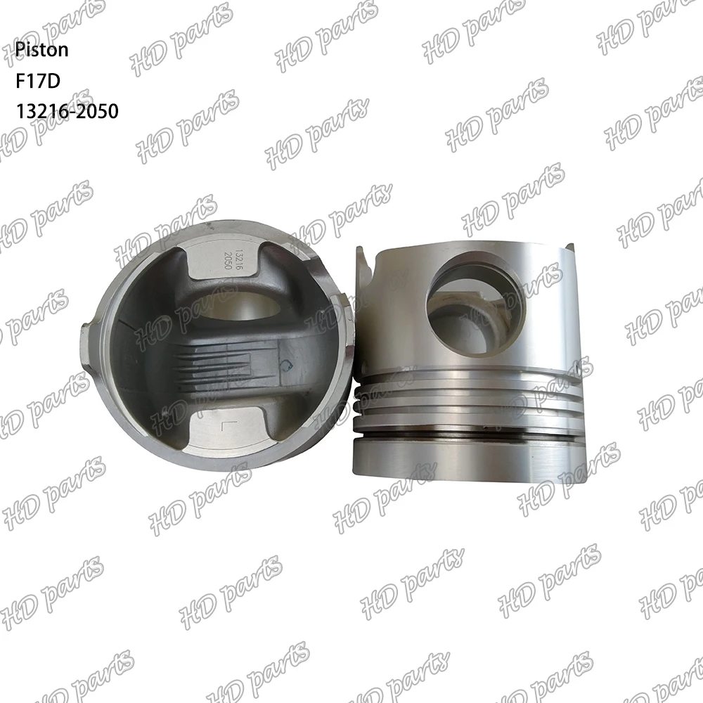 Piston F17D Combustion Chamber 73mm 13216-2050 Suitable For Hino Engine Parts