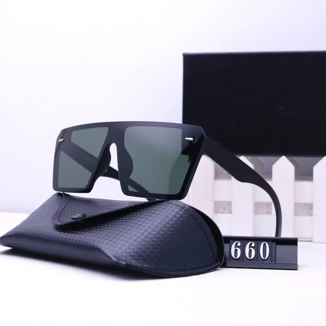 2023 Wholesale Trendy Frames Designer Sunglasses with Brand Logo Women Men Luxury Glasses