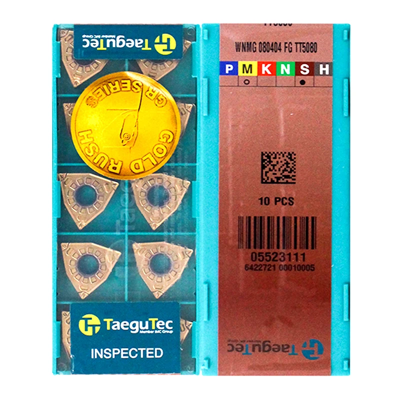 WNMG080404-FG TT5080 100% Original Turning Tool Cnc Cutting Milling Tungsten Carbide Insert