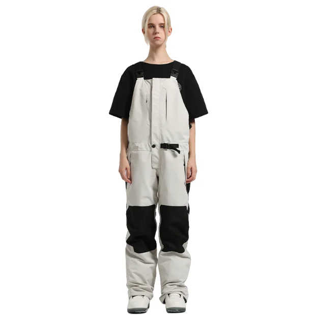 Custom Outdoor Winter Sport Bibs Overall Ski Wear Overalls Snow Suit Men Windproof Waterproof Snowboard Skiing Overalls