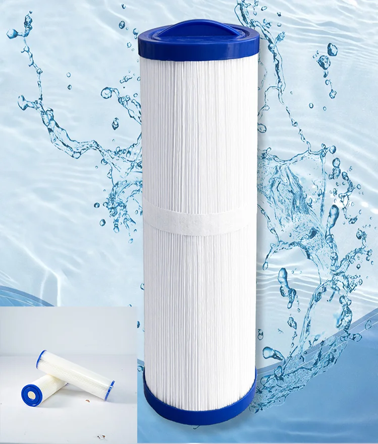 Washable 2.5x10 Pleated Poly Sediment Water Filter Cartridgel filter bags fabric  sponge 5/10/20 Micron for Household and Hotel
