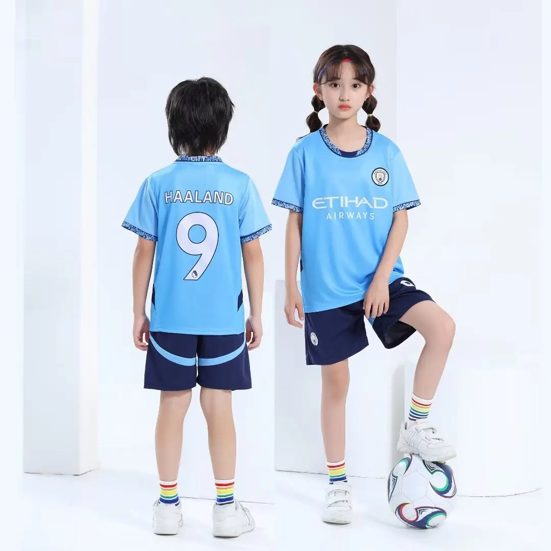 Custom 23 24 New Season Quick Dry Jersey Football Shirt Men Clothes Uniform Sublimation Soccer Jersey Set Kits Soccer Wear