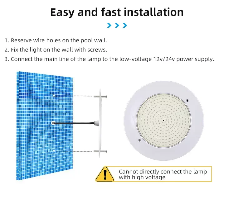 Hot Selling IP68 Pool Lamps Dimmable Led Pool Light Rgb Par56 Led Swimming Pool Lights 12W 18W 25W 35W