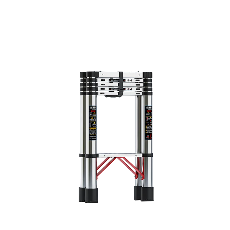 Hardware herringbone expansion ladder Aluminum Telescopic Ladder Stairs Aluminum alloy thickened folding herringbone ladder