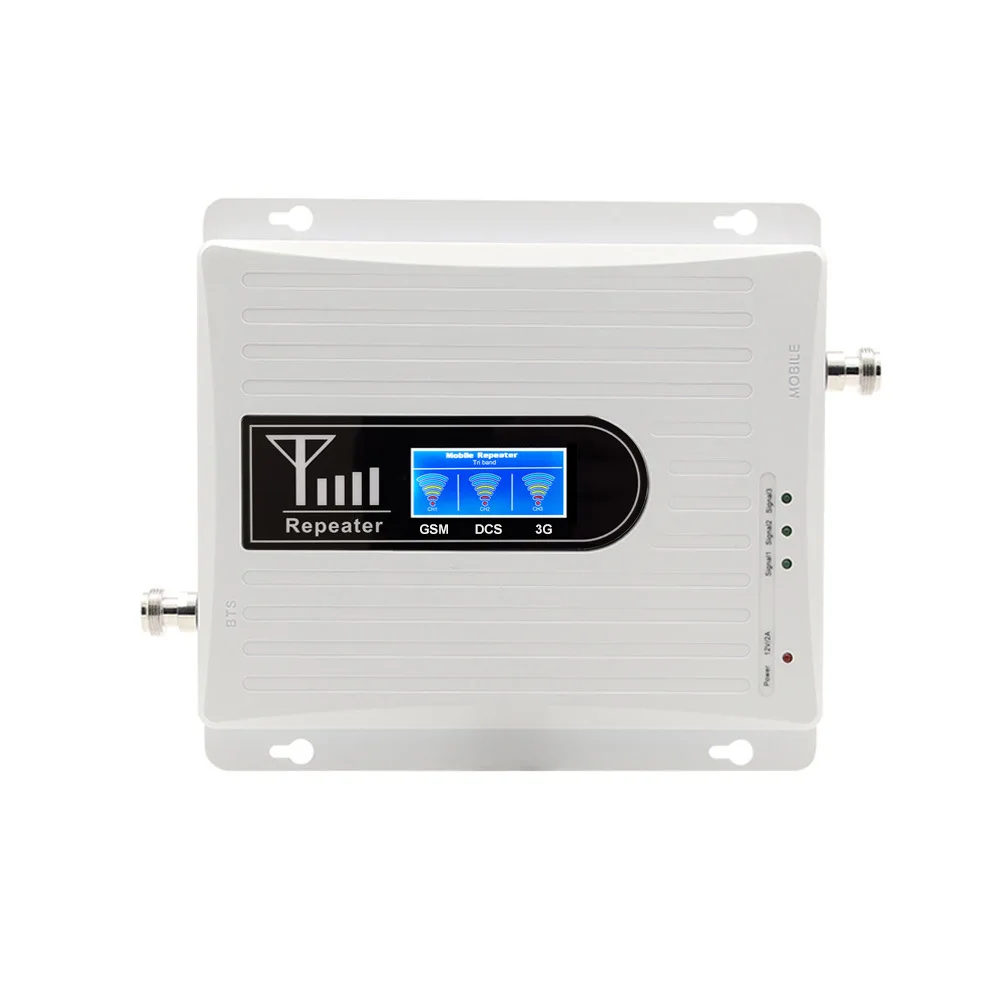 900 1800 2100 МГц трехдиапазонный мобильной сети GSM репитер 2G 3G 4G