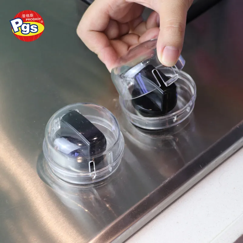Prodigy Baby Safety Supplier Child Security Kitchen Oven Safety Lock Covers Baby Proof Locks Gas Knobs Oven Stove Knob