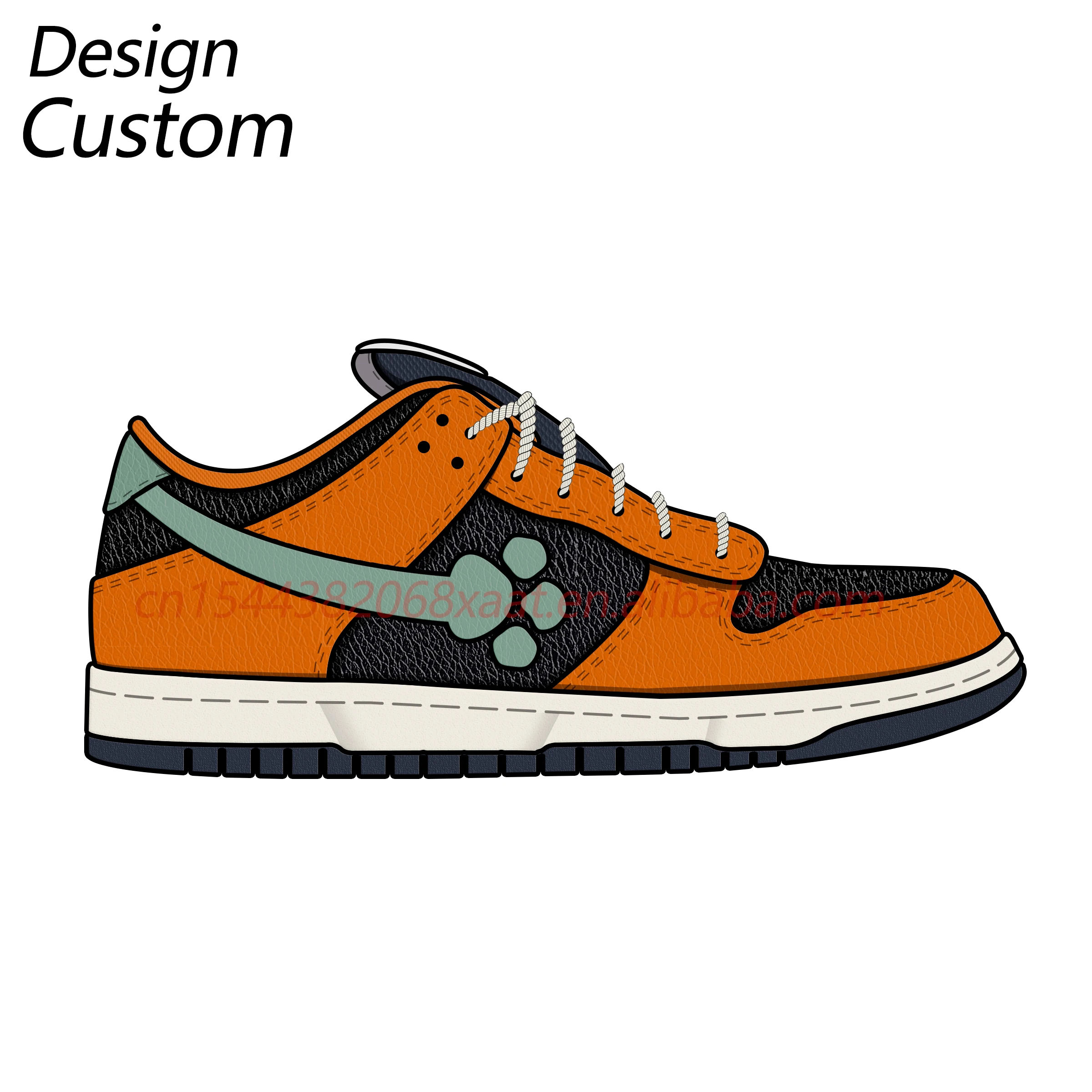 Design your own shoe china causal shoes custom sneakers logo spor  custom shoes men casual sneakers dunks sb low