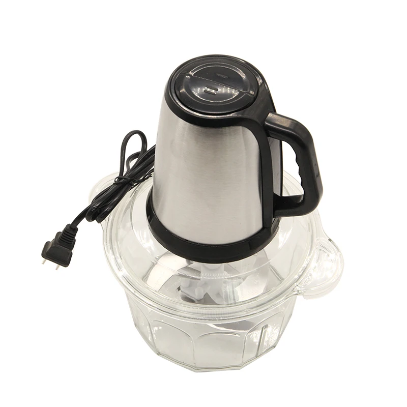 Meat Chopper Of 3L 2L For Bowl Tool Hand Mixer Price Handy Knife Metal Blade Frozen Handle Minced Mincer Garlic 2 In 1 Cutter