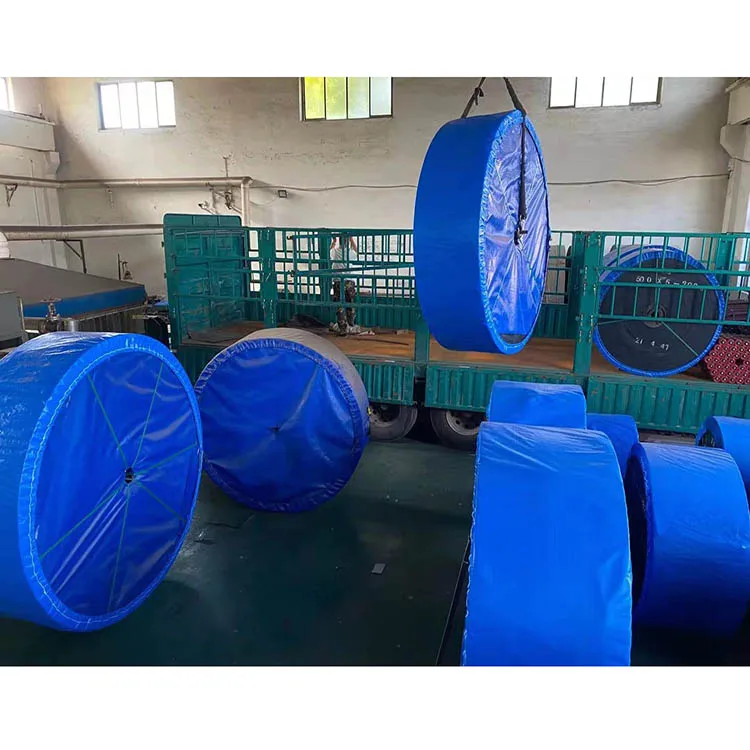 
EP rubber conveyor belt for belt conveyor due to quarrying 