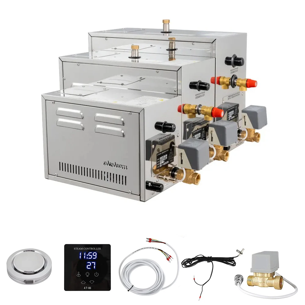 3kw 5kw 6kw 7kw 8kw 9kw 12kw 15kw 18kw 21kw Shower Portable Steam Generator Sauna Bath Steam Generator For Steam Room