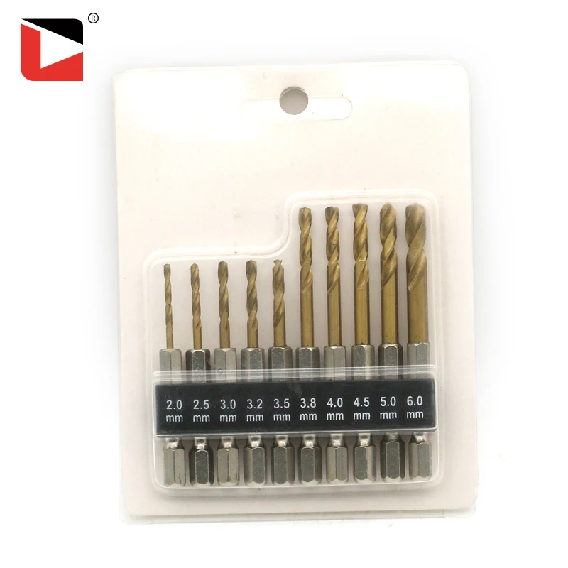 HSS 4241/4341/M2/M35 hss hex shank cobalt twist drill bit set