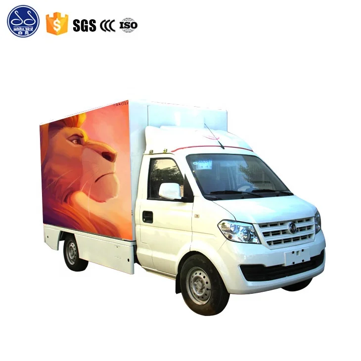 Factory Price Mini Foton Mobile LED Advertising Truck