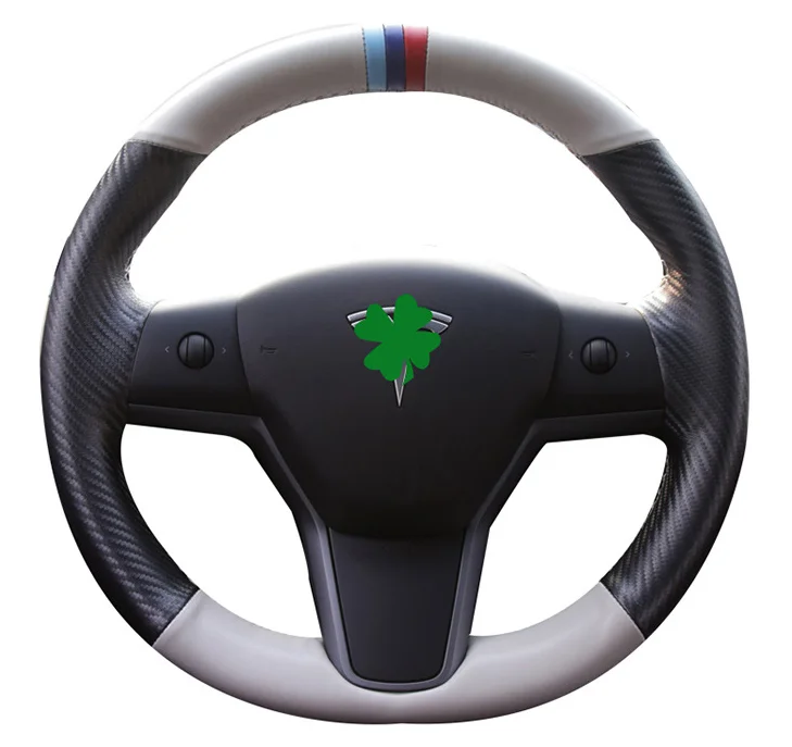 Tesla vehicles car accessories steering wheel decoration protective cover for competitive price