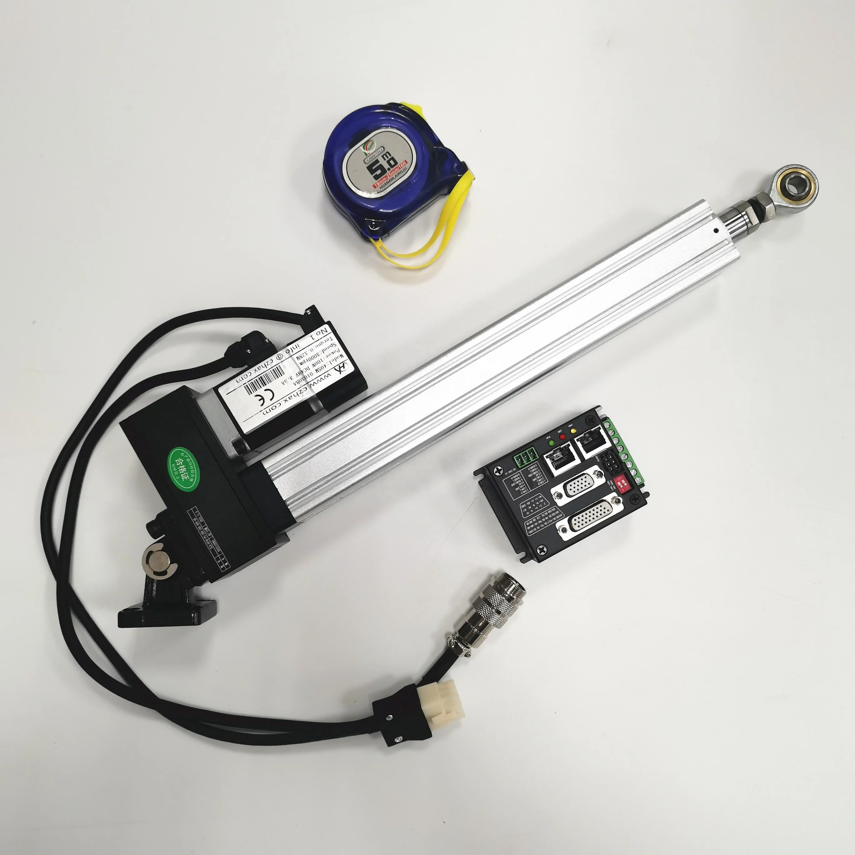 linear actuator servo 220V AC with software customized 100mm