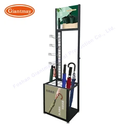 Commercial cheap metal umbrella display rack,Garden,Hotel,Indoor,Outdoor shelf retail umbrella stand