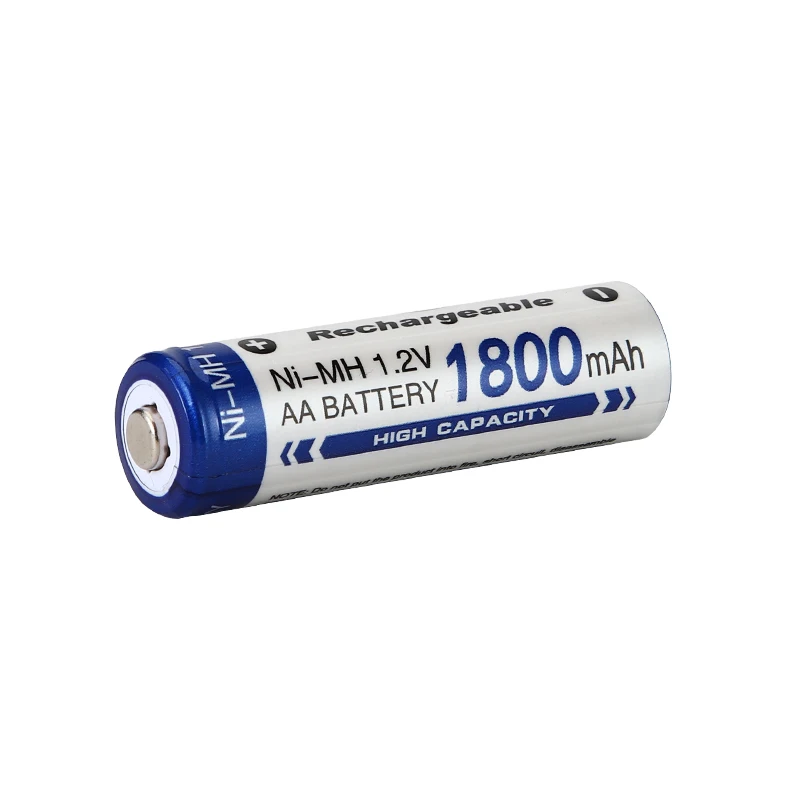 BMAX Nickel Metal Hydride Batteries ni mh 1.2V 1800mAh AA Rechargeable Cylindrical Cells Ni-MH Replacement Battery