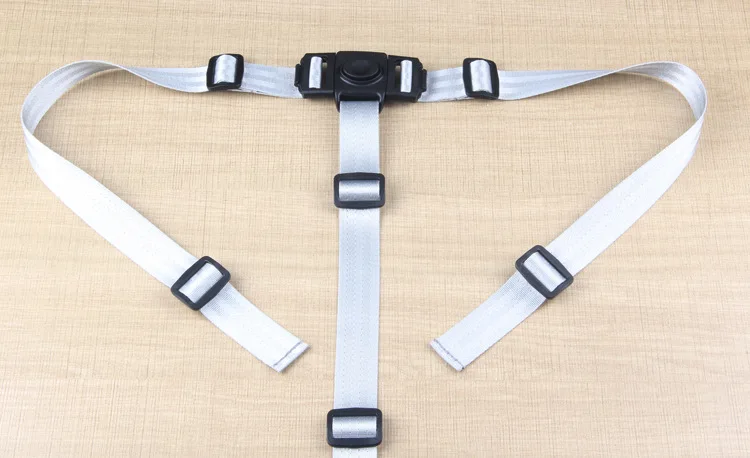 Baby Seat Belt 3 Point Seat Harness for Baby High Chair Kid Seat Strap for Children Highchair