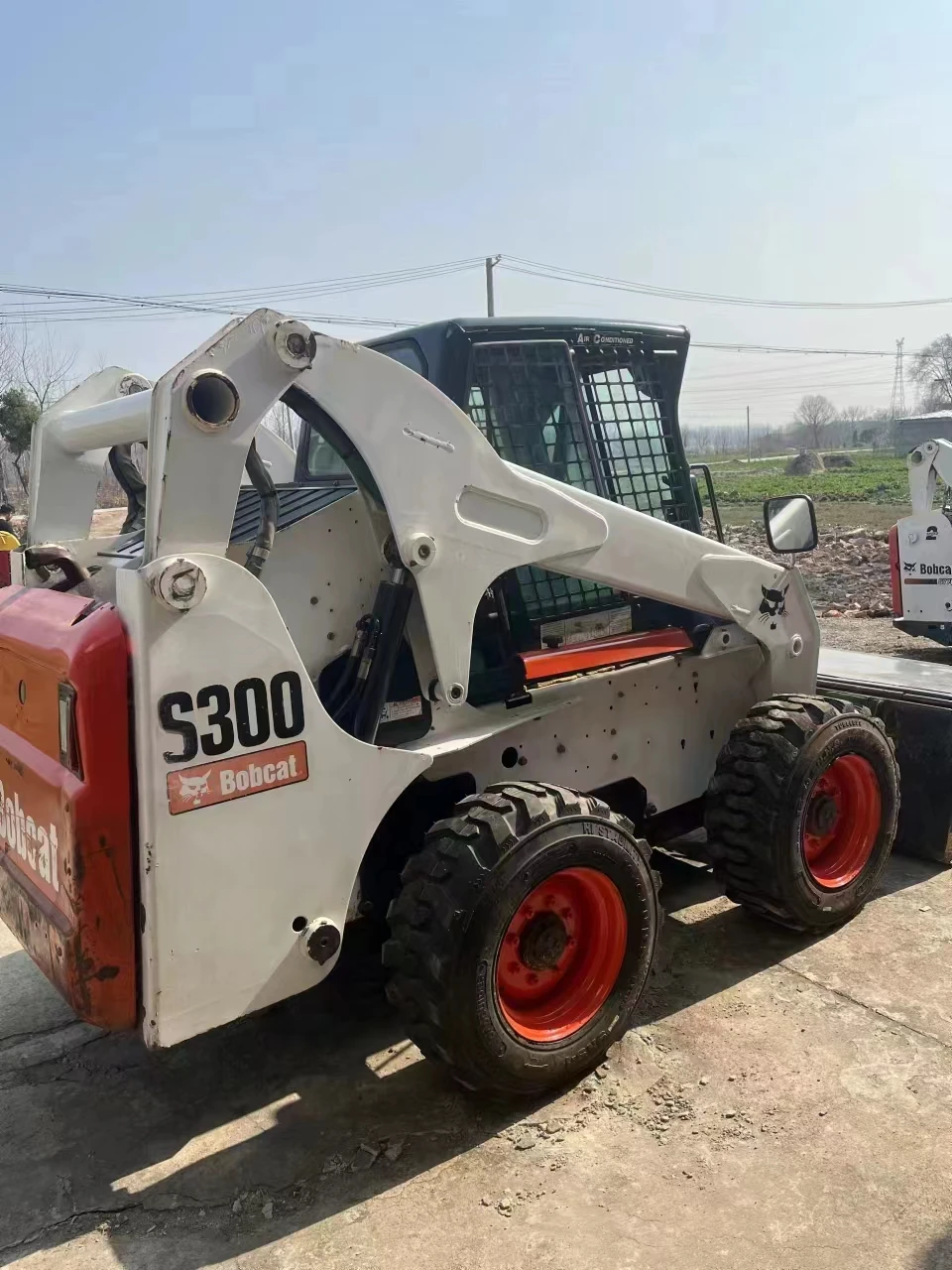 new arrival available bobcat s300 s160 skid steer wheel loader popular at mexico, colombia market