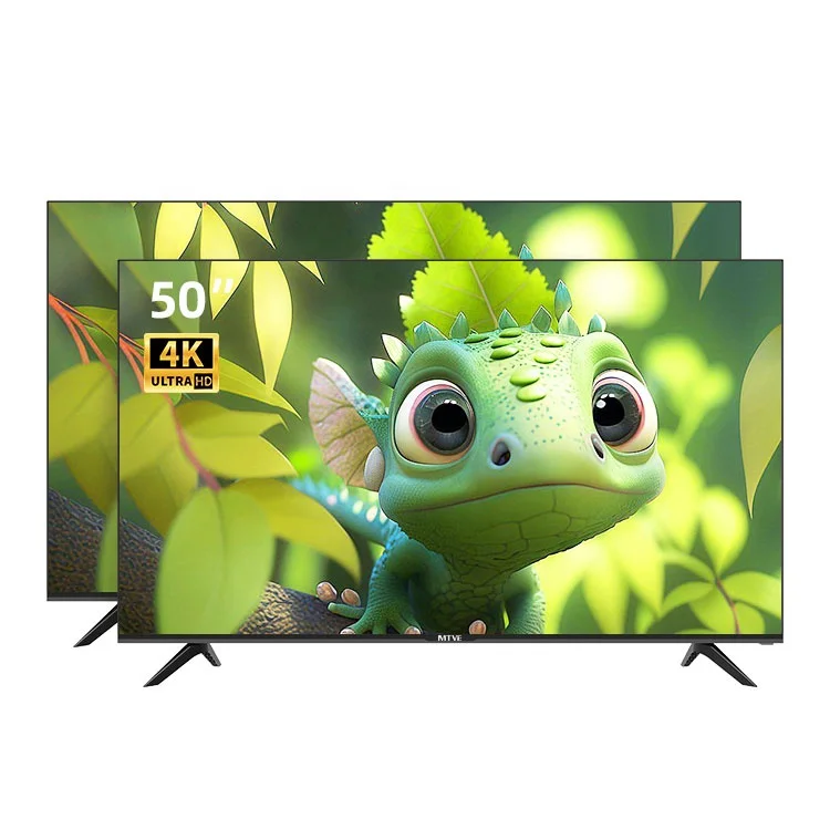 Tv Manufacturer OEM Size 50 55 60 65 inch Optional UHD 4K Led Television Smart Tv