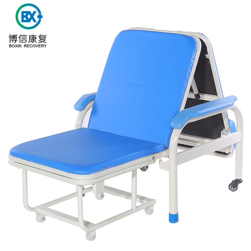 Good quality folding  hospital accompany chair
