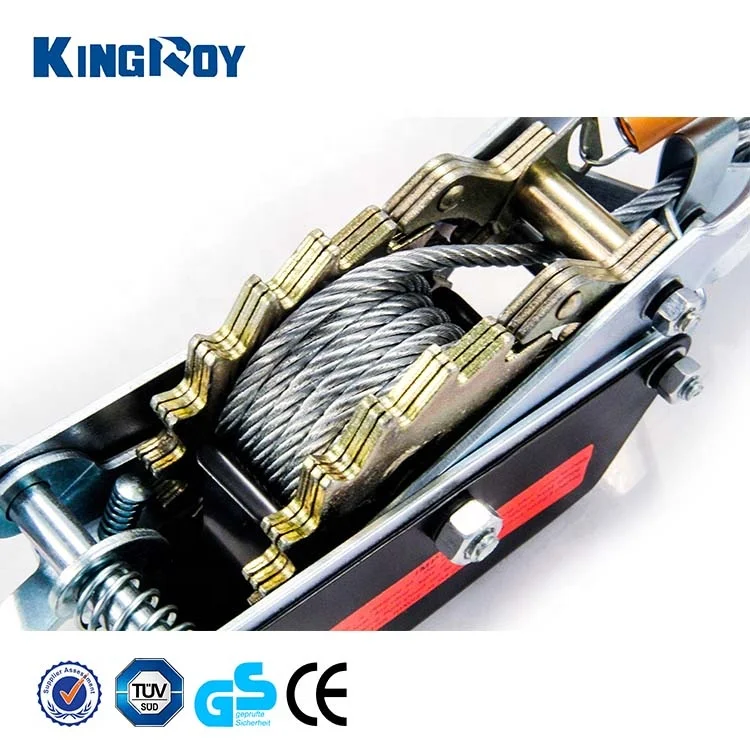 KINGROY 2 5-тонный двухступенчатый стальной трос вытягиватель лебедки